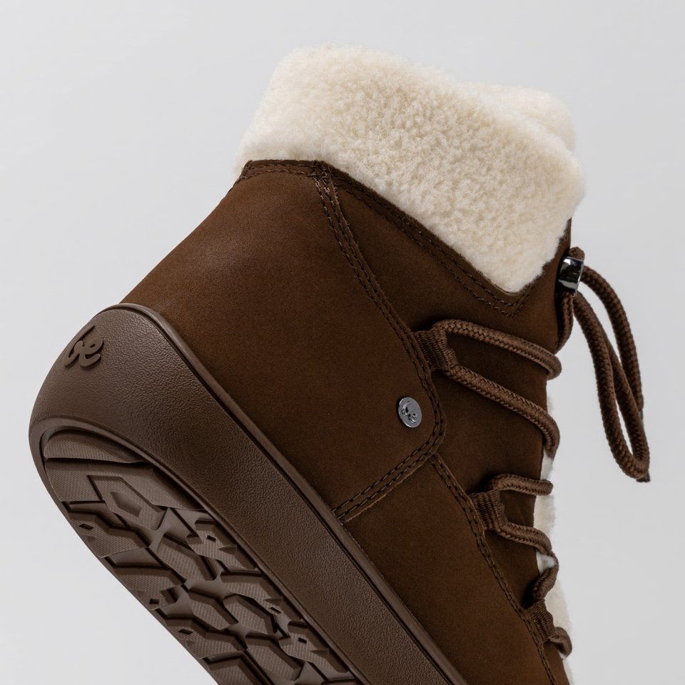 Winter Barefoot Boots Be Lenka Bliss - Soft Brown