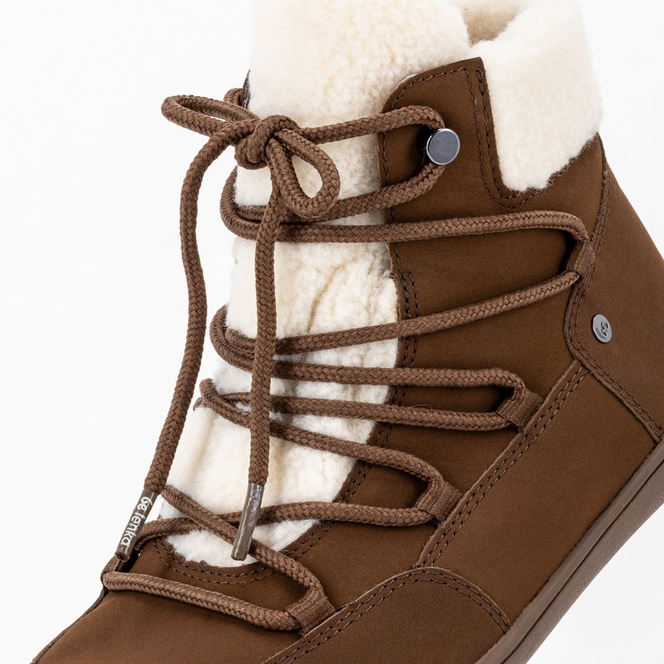Winter Barefoot Boots Be Lenka Bliss - Soft Brown