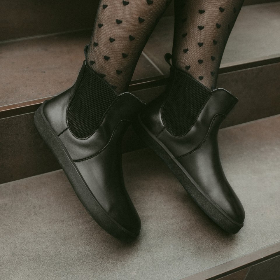 Botines barefoot Chelsea Be Lenka Entice Neo - All Black