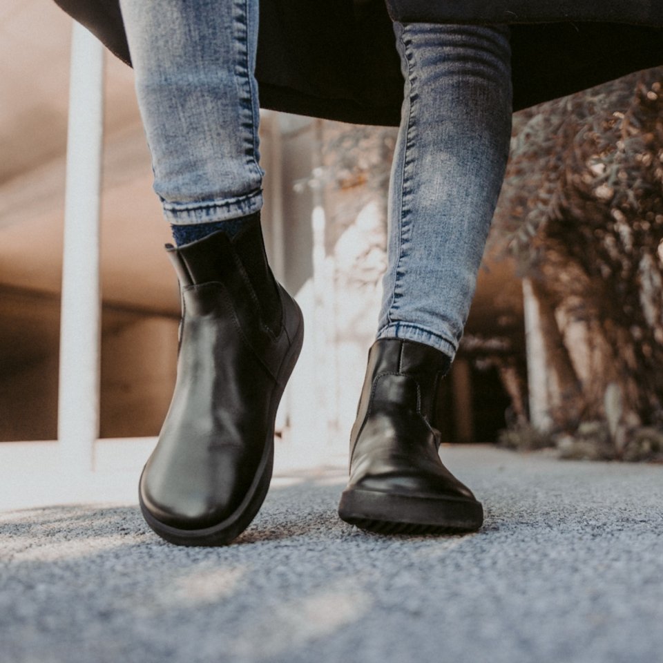 Botines barefoot Chelsea Be Lenka Entice Neo - All Black