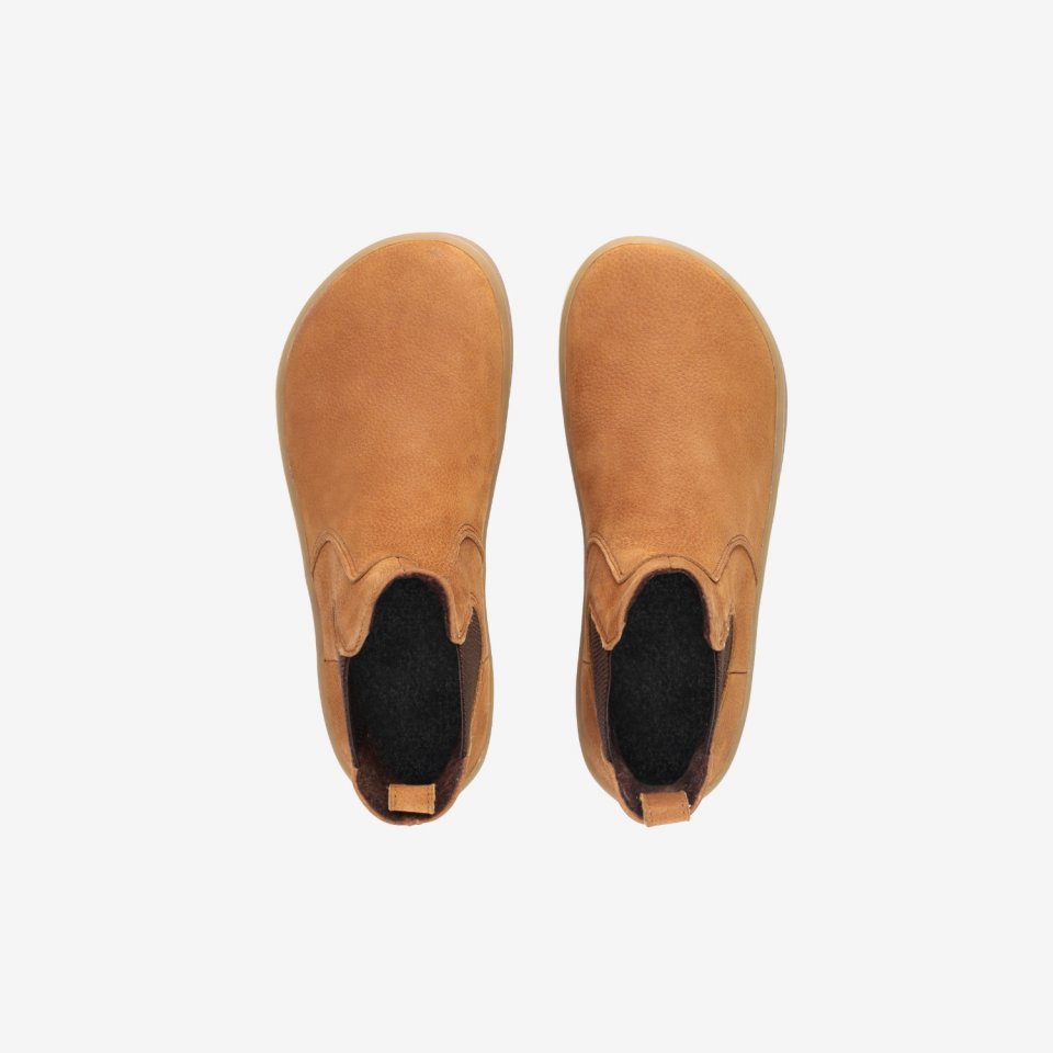 Botines barefoot Chelsea Be Lenka Entice Neo - Cinnamon Brown