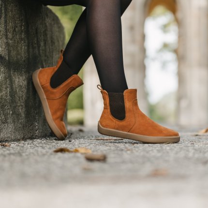 Botines barefoot Chelsea Be Lenka Entice Neo - Cinnamon Brown