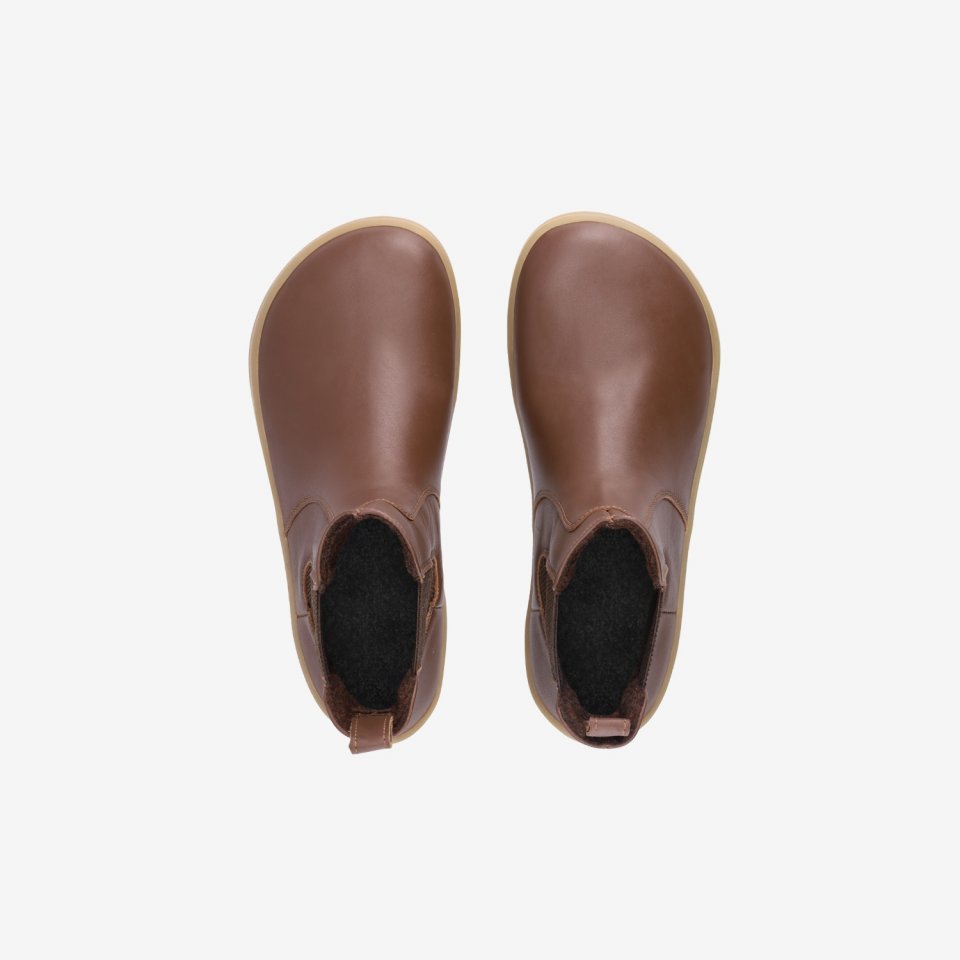 Barefoot Chelsea Boots Be Lenka Entice Neo - Dark Brown