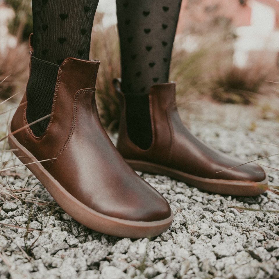 Barefoot Chelsea Boots Be Lenka Entice Neo - Dark Brown