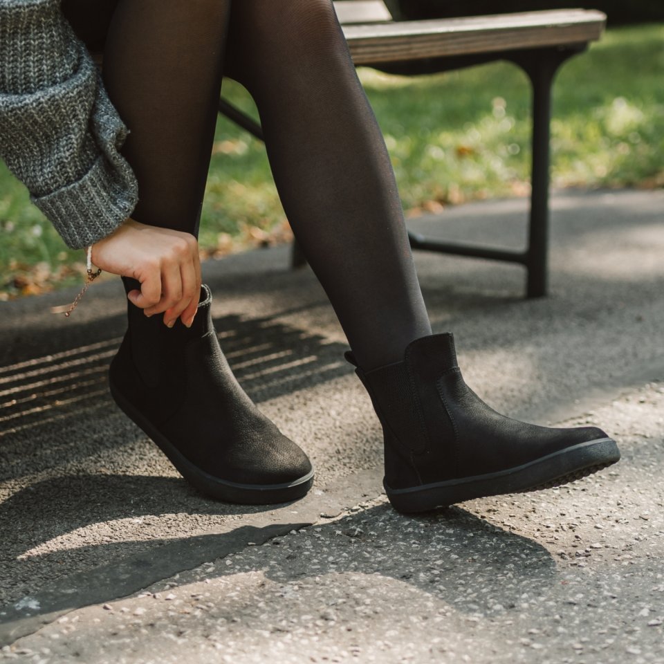 Botines barefoot Chelsea Be Lenka Entice Neo - Matt Black