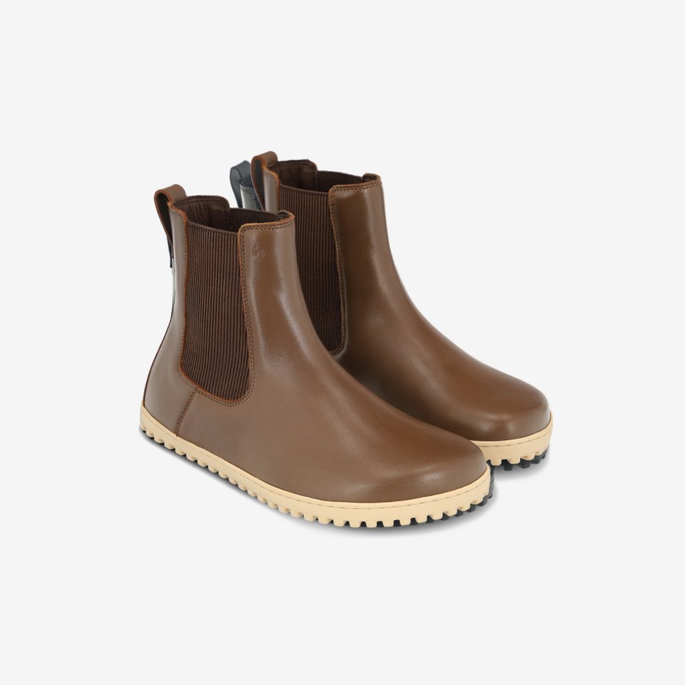 Barefoot Boots Be Lenka Glam - Milk Chocolate