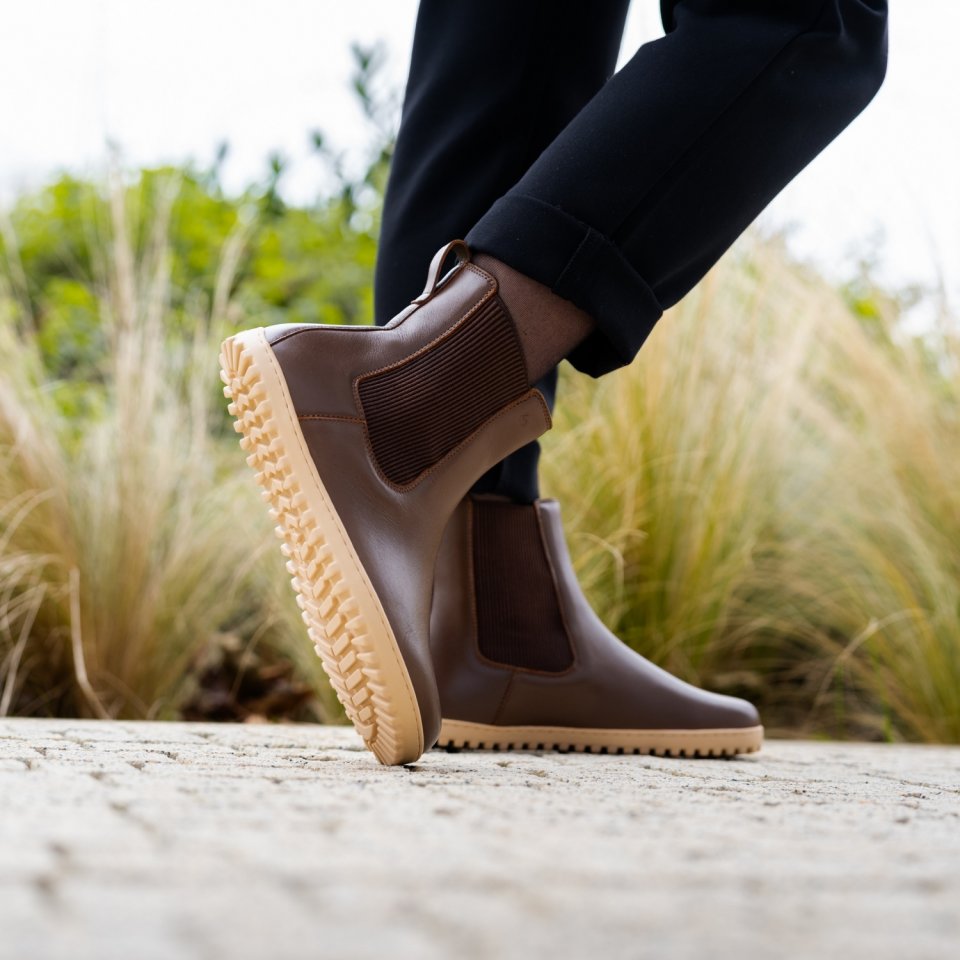 Barefoot Boots Be Lenka Glam - Milk Chocolate
