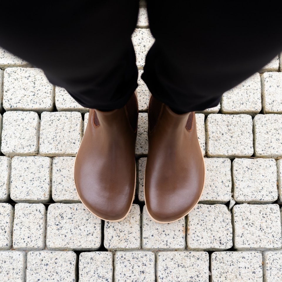 Barefoot Boots Be Lenka Glam - Milk Chocolate