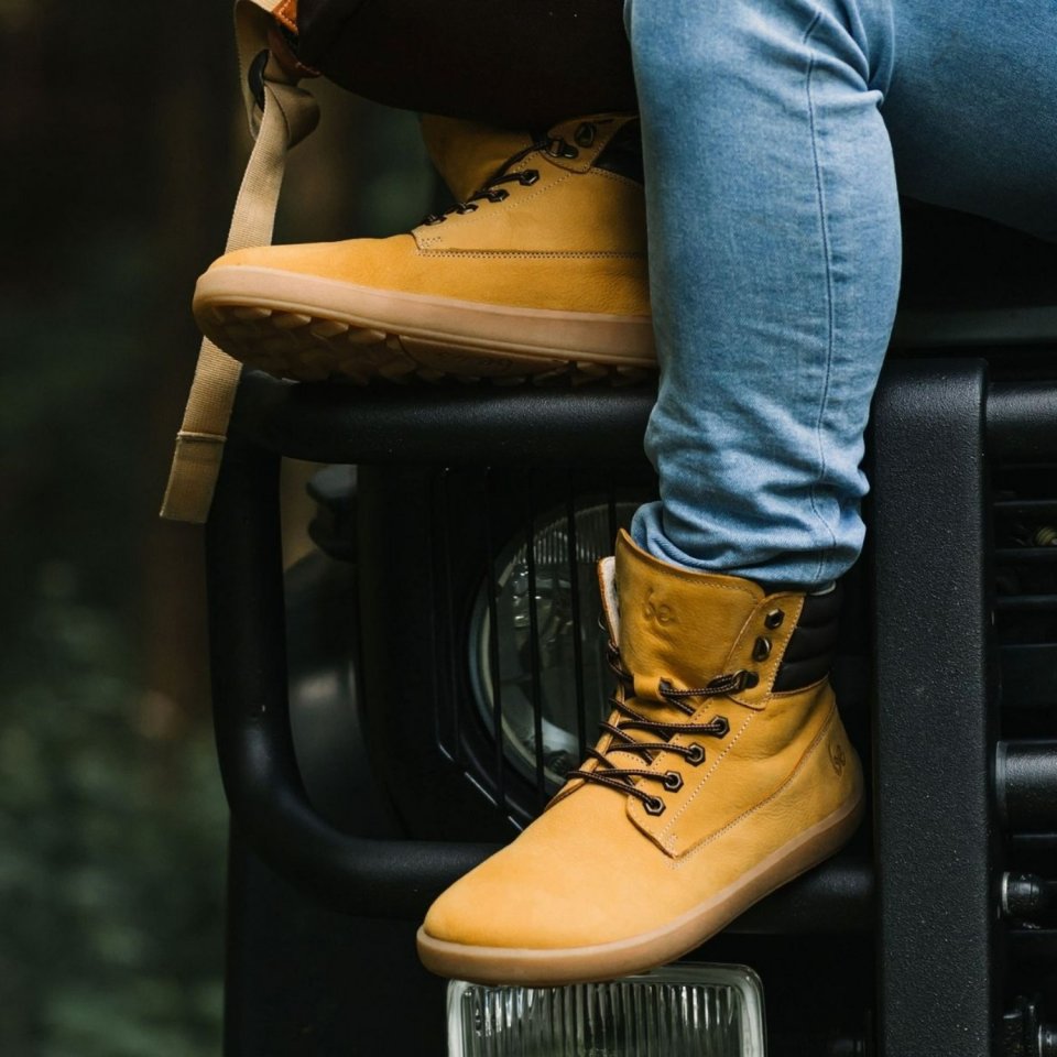 Barefoot Boots Be Lenka Nevada - Mustard