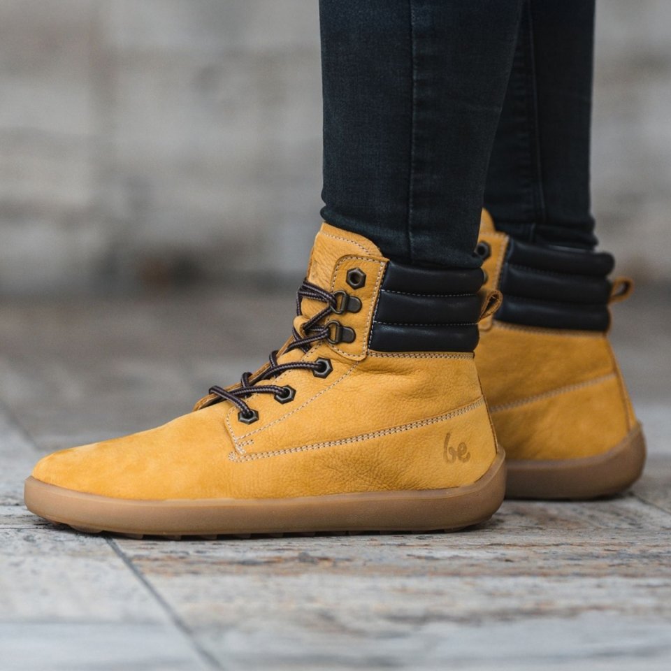 Barefoot Boots Be Lenka Nevada Neo - Mustard