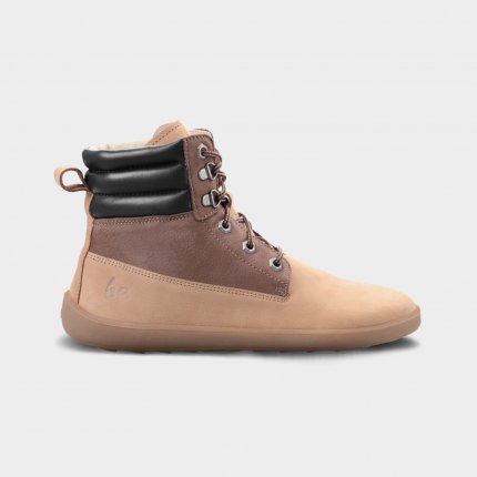 Barefoot Boots Be Lenka Nevada Neo - Sand & Dark Brown