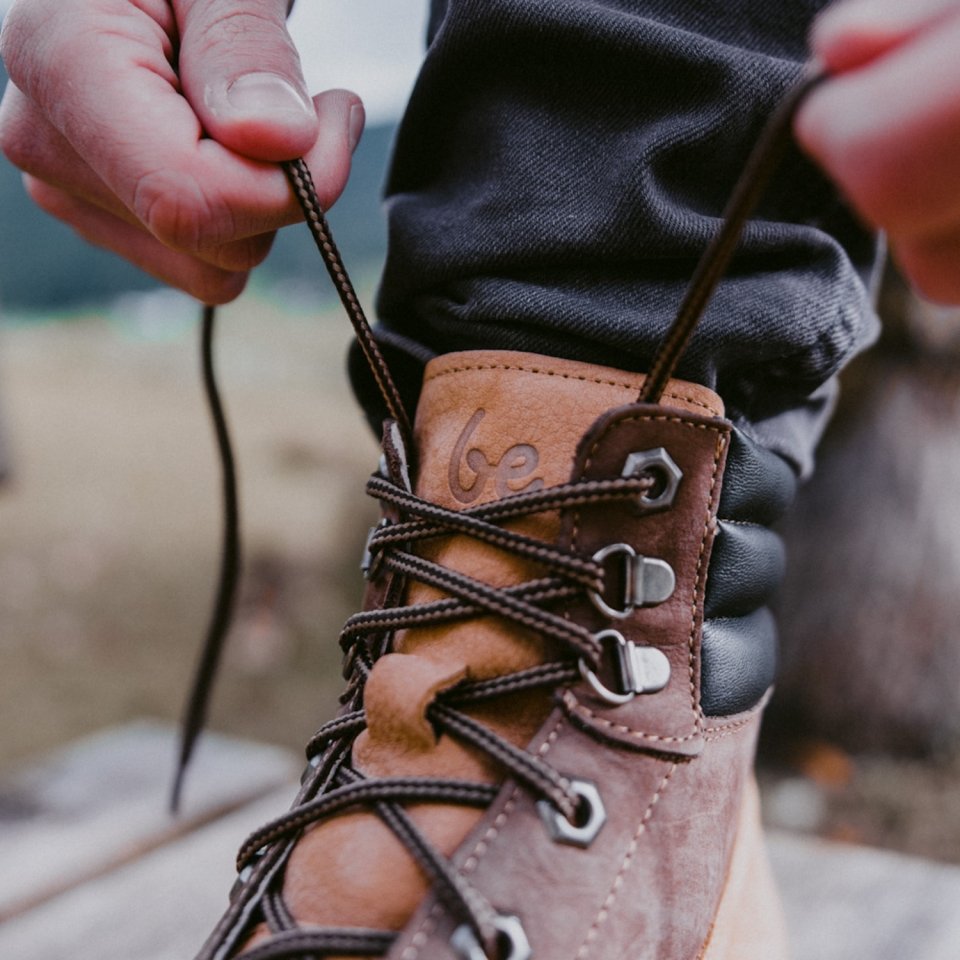 Barefoot Boots Be Lenka Nevada Neo - Sand & Dark Brown