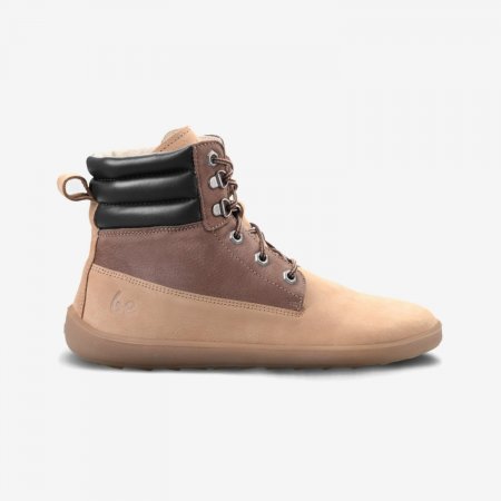 Barefoot topánky Be Lenka Nevada Neo - Sand & Dark Brown