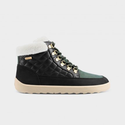 Barefoot Boots Be Lenka Olivia - Black & Dark Green