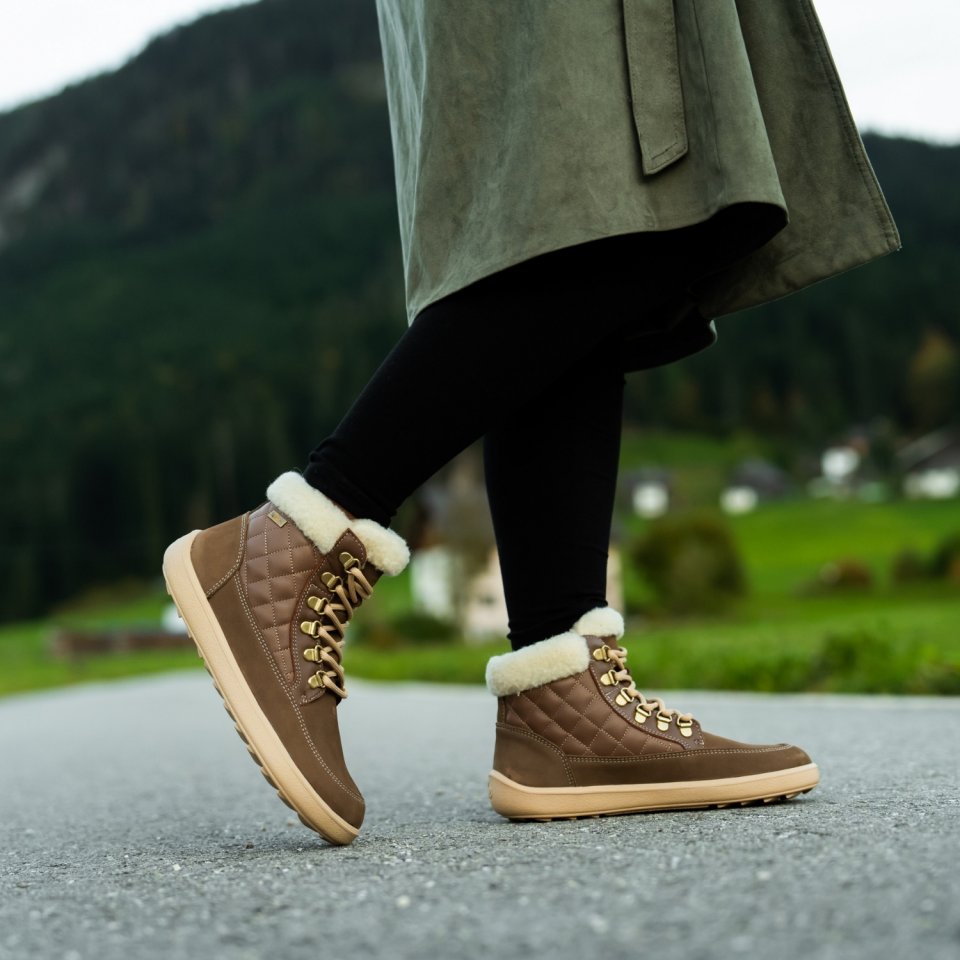 Barefoot Boots Be Lenka Olivia - Nutty Brown