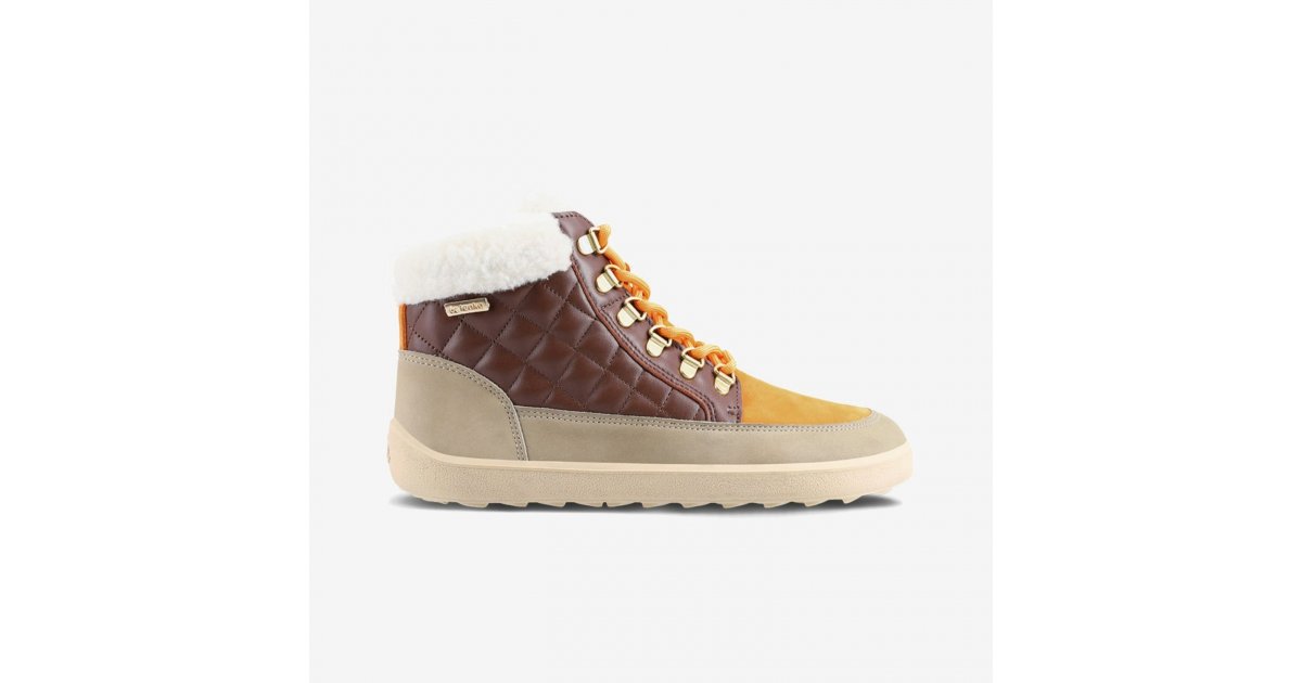 Be Lenka Barefoot Boots Be Lenka Olivia - Taupe, Dark Brown & Orange photo 2