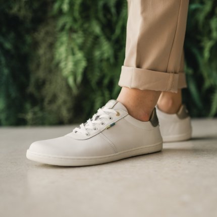Scarpe barefoot Be Lenka Royale - White & Gold