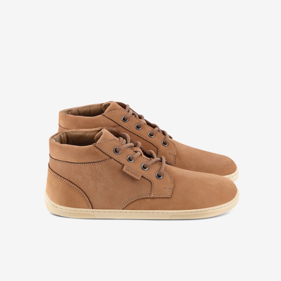 Barefoot Shoes - Be Lenka - Synergy - Cognac & Beige