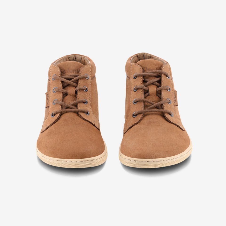 Barefoot Shoes - Be Lenka - Synergy - Cognac & Beige