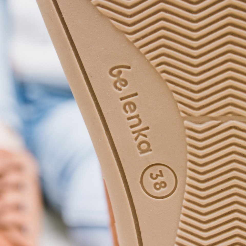 Barefoot Shoes - Be Lenka - Synergy - Cognac & Beige
