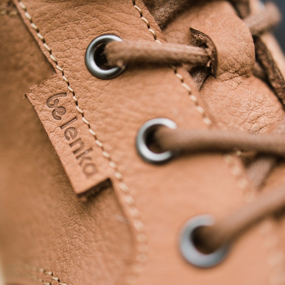 Barefoot Shoes - Be Lenka - Synergy - Cognac & Beige