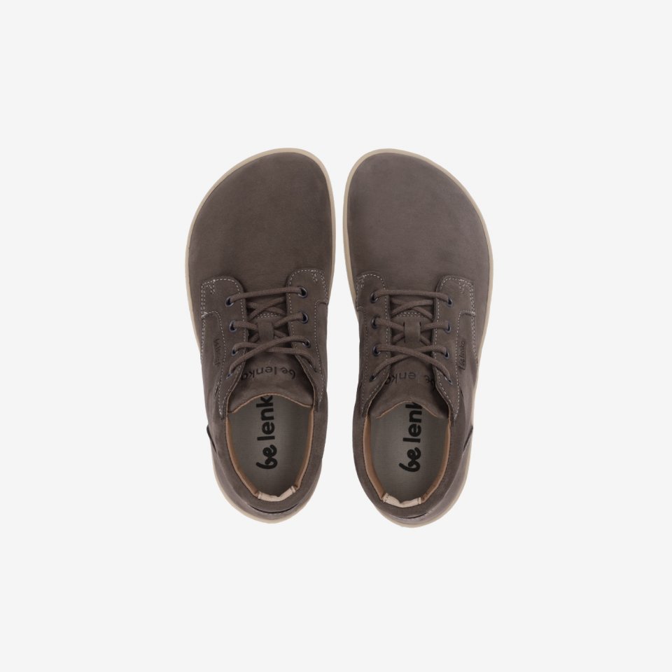 Barefoot Shoes - Be Lenka - Synergy - Fleece - Chocolate & Beige