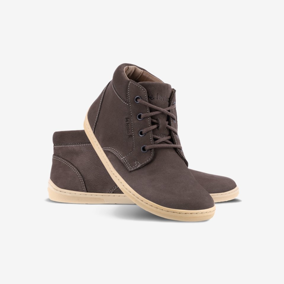 Barefoot Shoes - Be Lenka - Synergy - Fleece - Chocolate & Beige