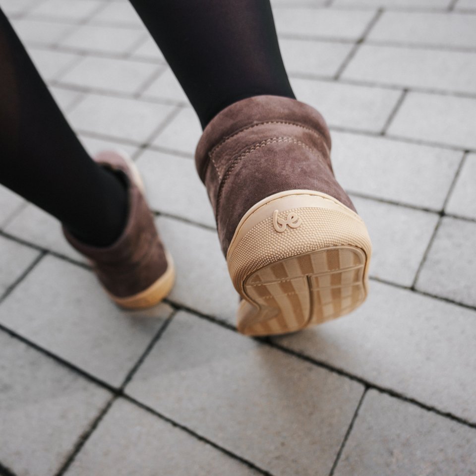 Barefoot Shoes - Be Lenka - Synergy - Fleece - Chocolate & Beige