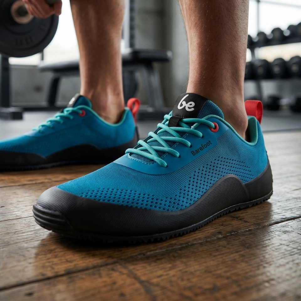 Barefoot Shoes Be Lenka Trailair - Aqua Blue