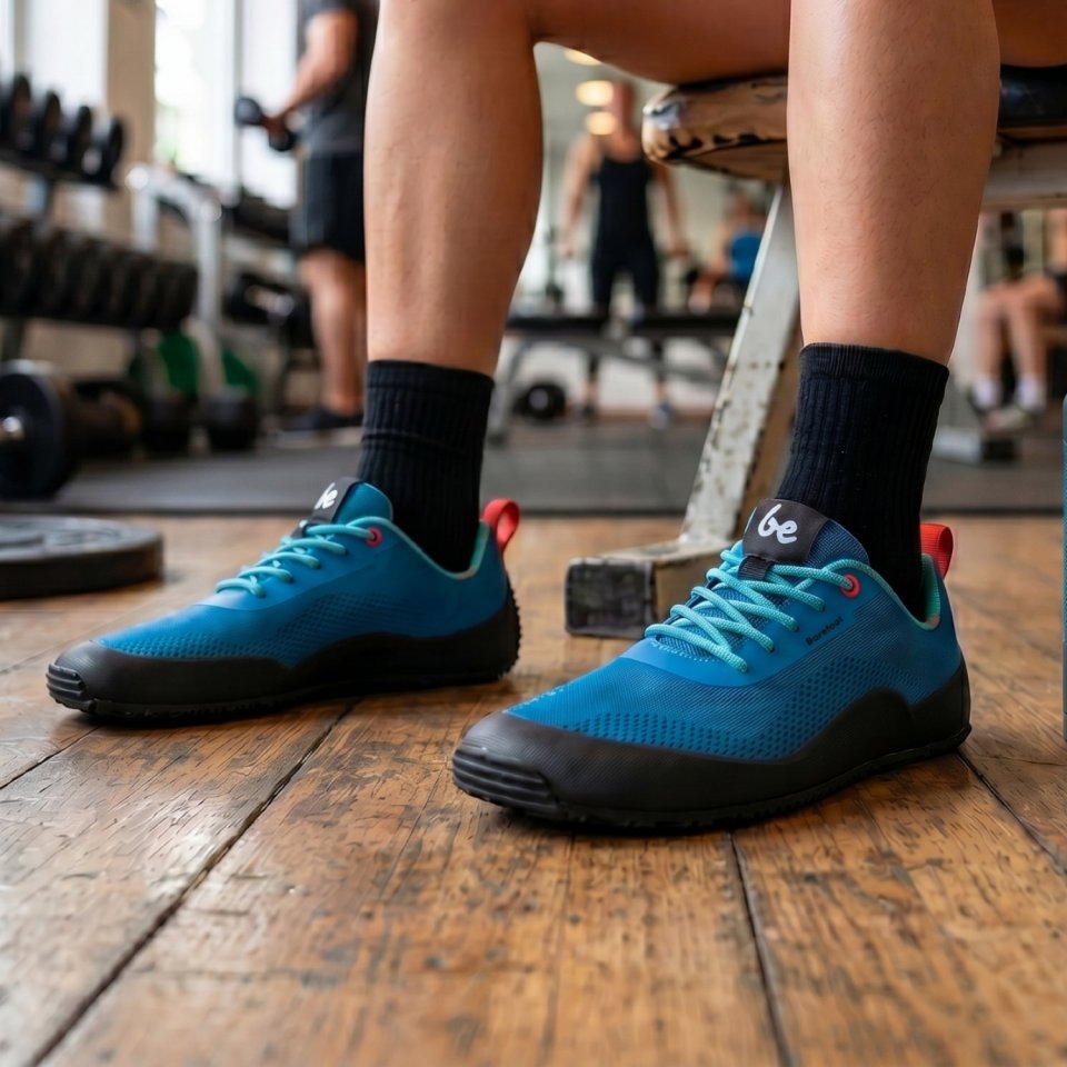 Barefoot Shoes Be Lenka Trailair - Aqua Blue