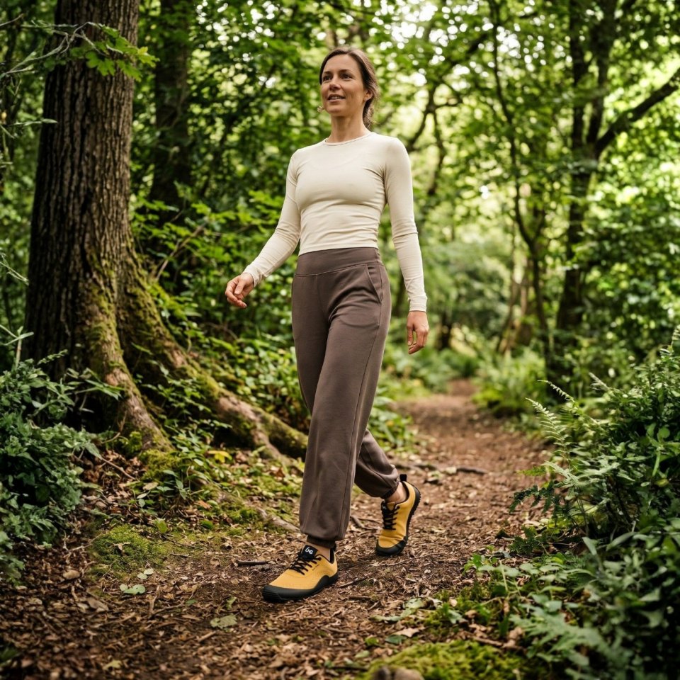 Barefoot Shoes Be Lenka Trailair - Mustard
