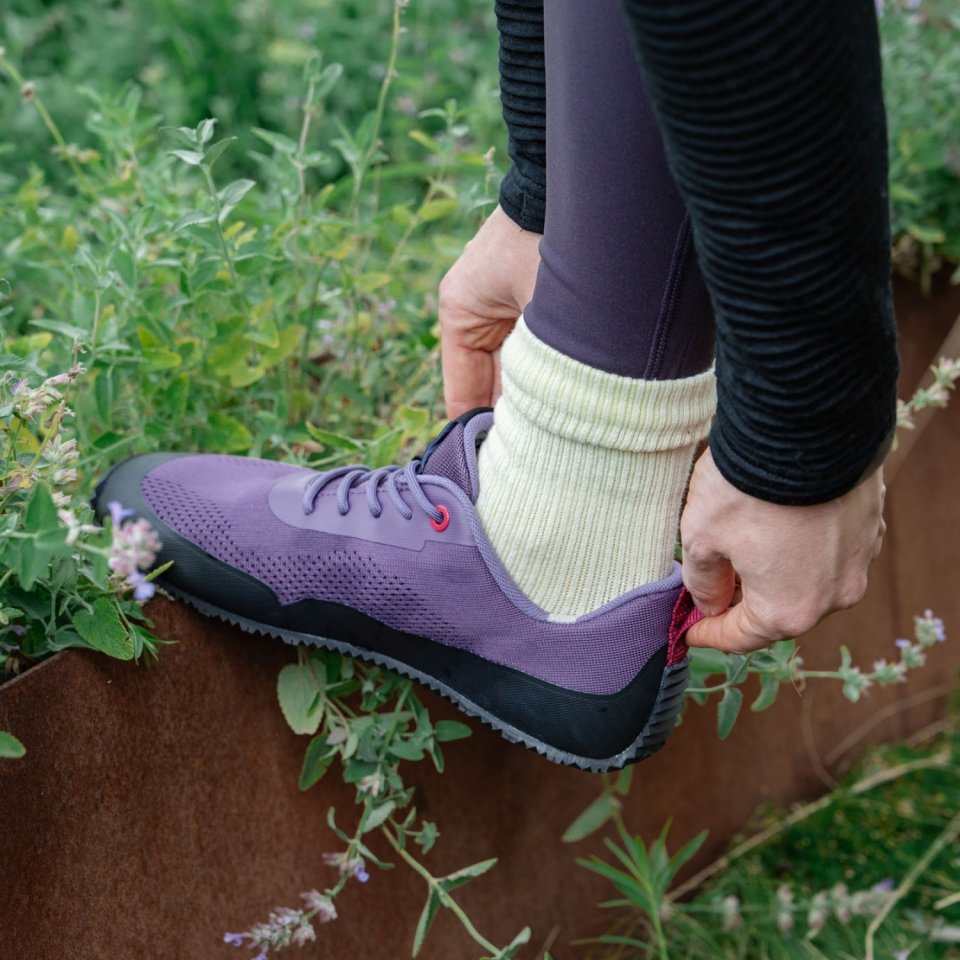 Barefoot Shoes Be Lenka Trailair - Plum