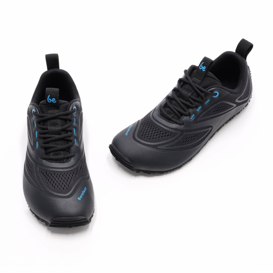 Barefoot Shoes Be Lenka Trailtech - Black & Blue
