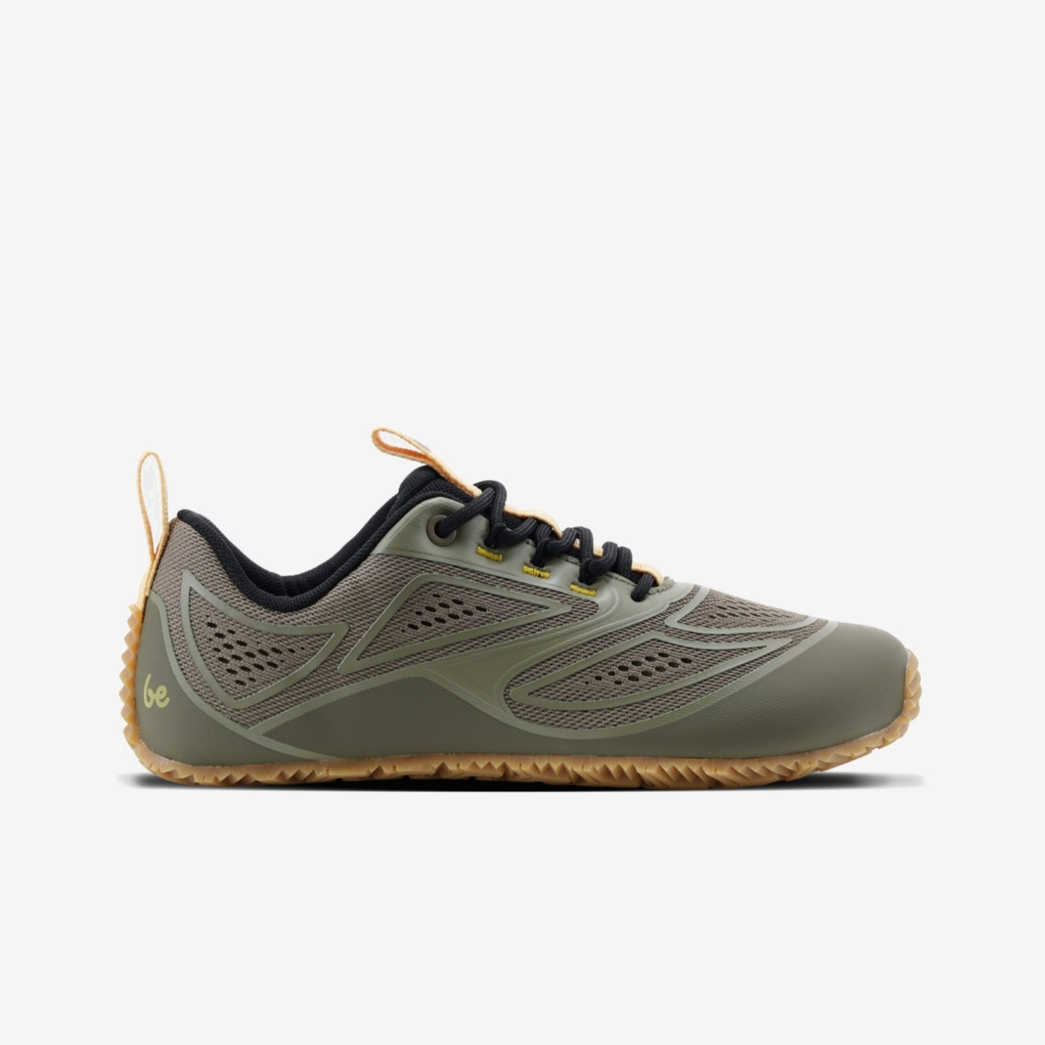 Be Lenka Barefoot Shoes Be Lenka Trailtech, sizes 36 to 47 in Khaki Green and Slate Blue, barefoot shoe