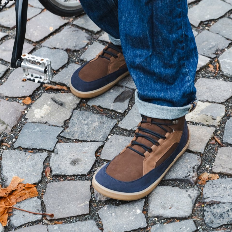 Barefoot Boots Be Lenka York - Brown & Navy