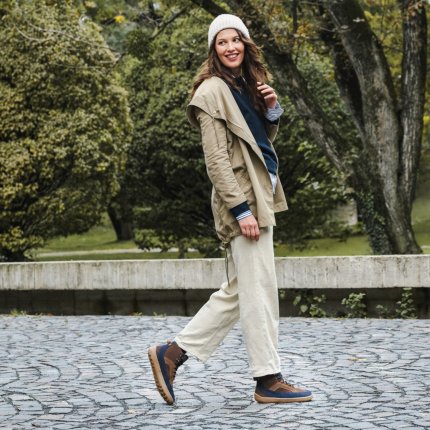 Barefoot Boots Be Lenka York - Brown & Navy