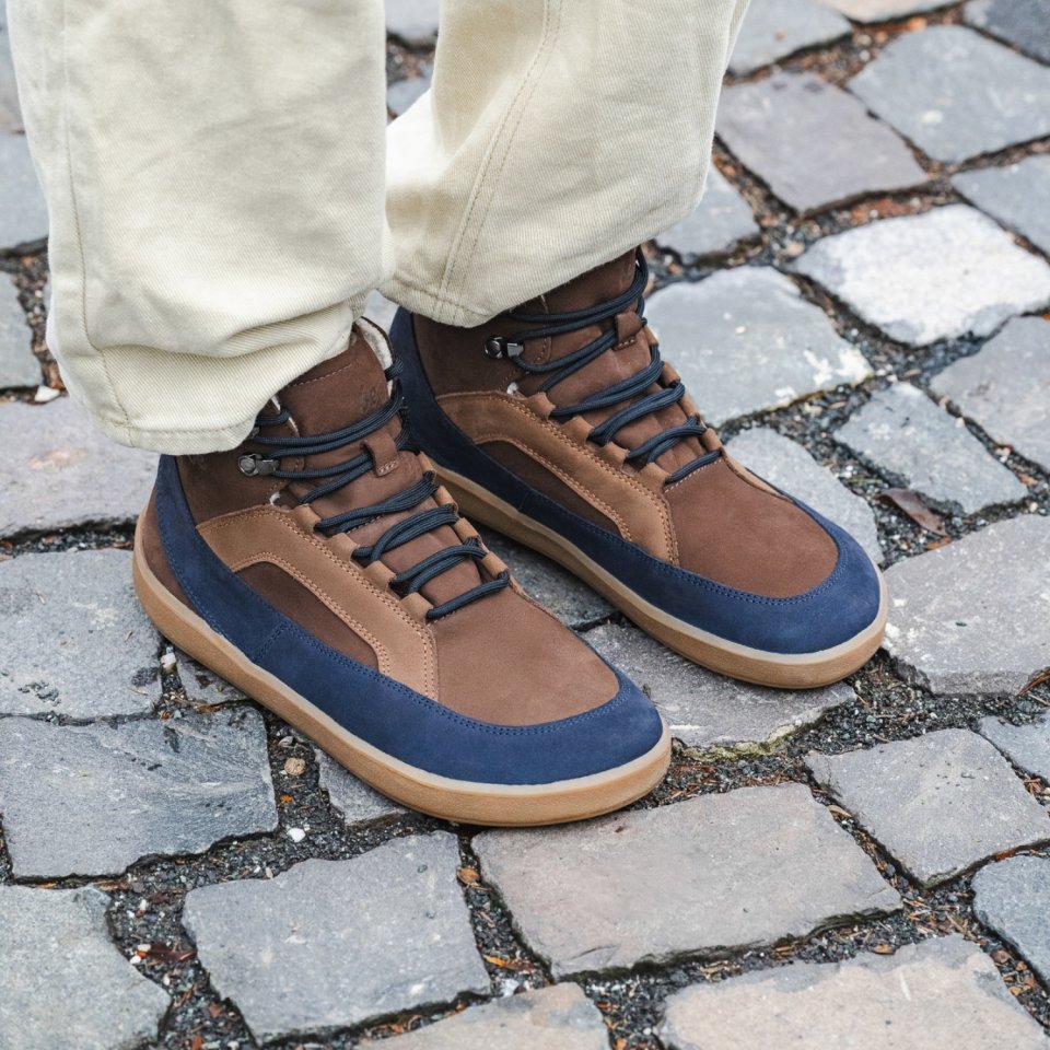 Barefoot Boots Be Lenka York - Brown & Navy