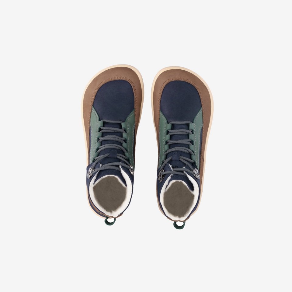 Chaussures barefoot Be Lenka York - Navy, Brown & Beige