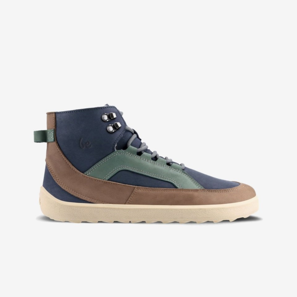 Chaussures barefoot Be Lenka York - Navy, Brown & Beige