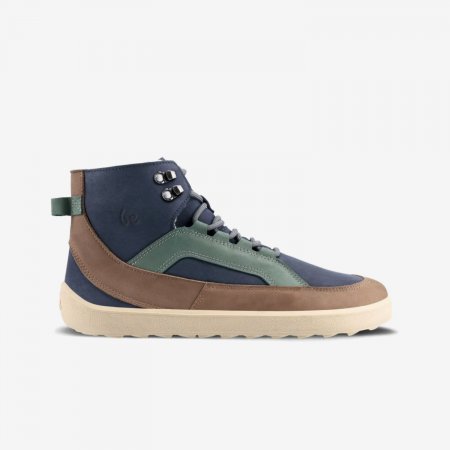 Barefoot boty Be Lenka York - Navy, Brown & Beige