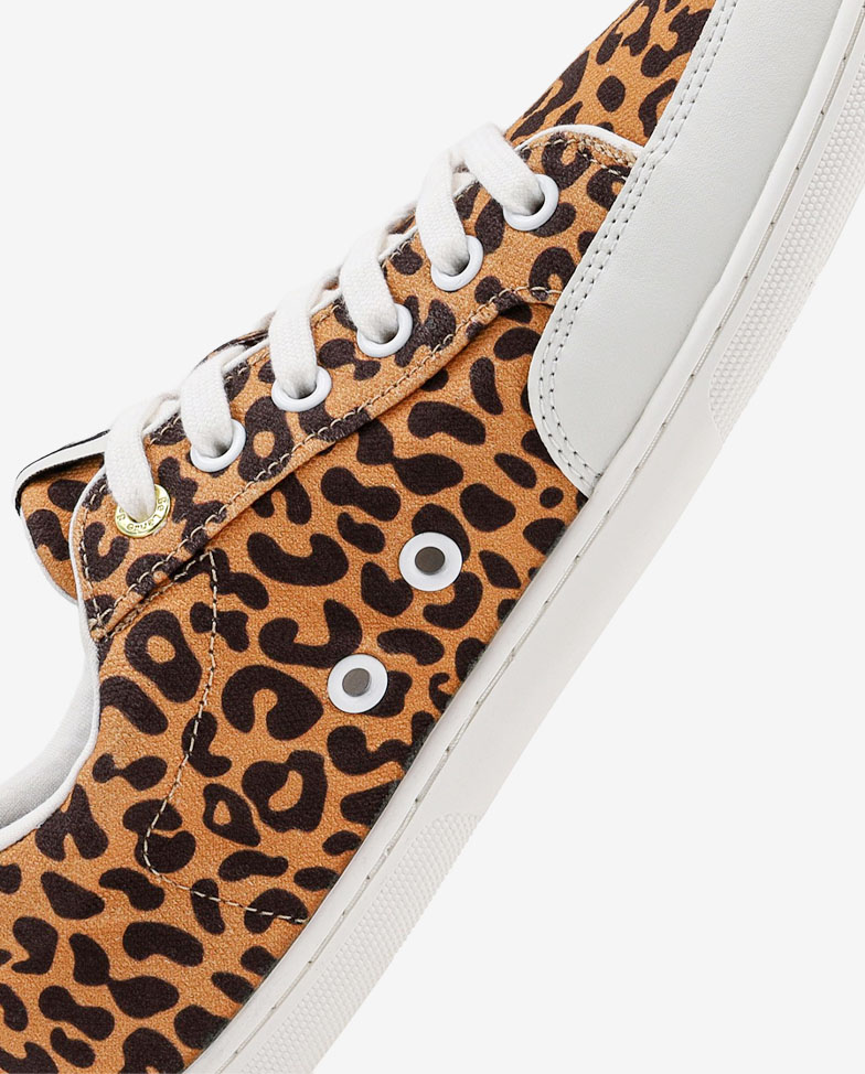 Be Lenka Rebound - Leopard, barefoot sneakers, lace detail