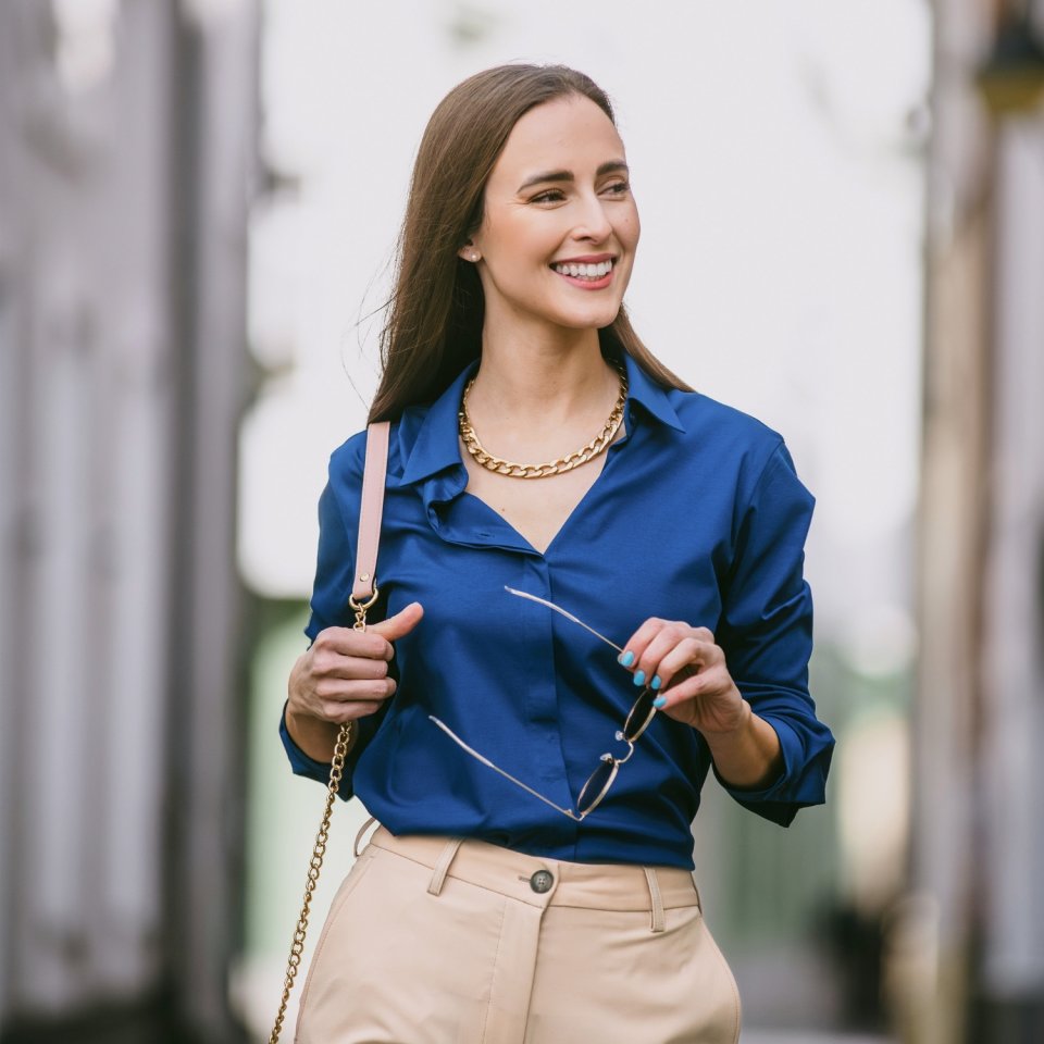 Women's Shirt Be Lenka Essentials - Navy