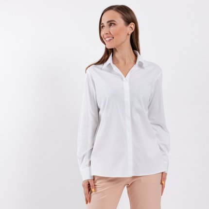 Damenhemd Be Lenka Essentials - White
