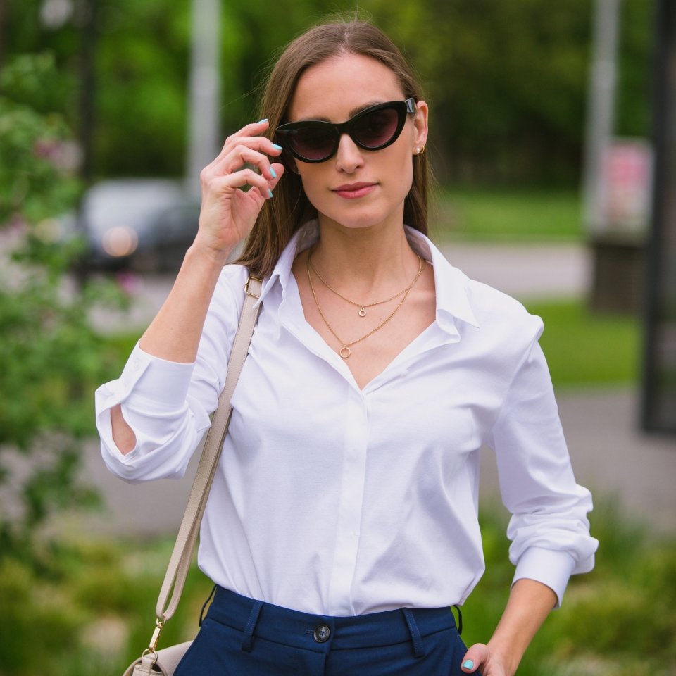 Women's Shirt Be Lenka Essentials - White
