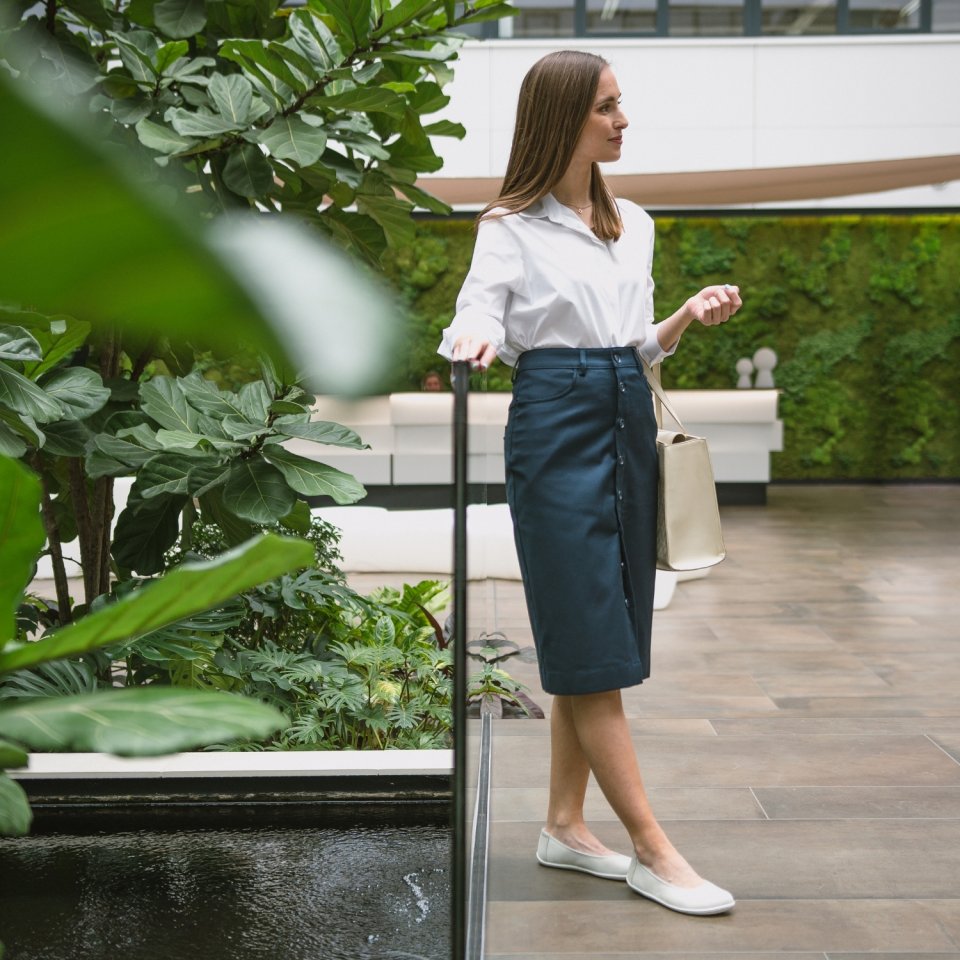 Women's Midi Skirt Be Lenka Essentials - Navy