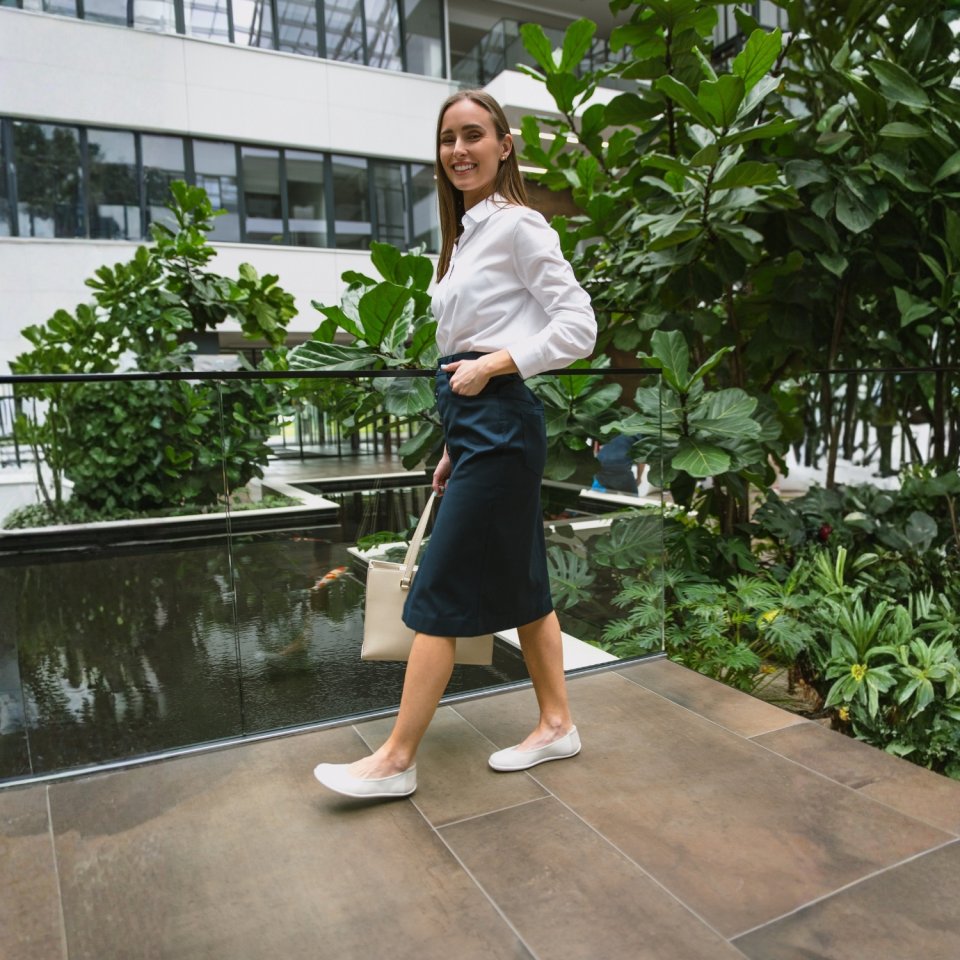 Women's Midi Skirt Be Lenka Essentials - Navy