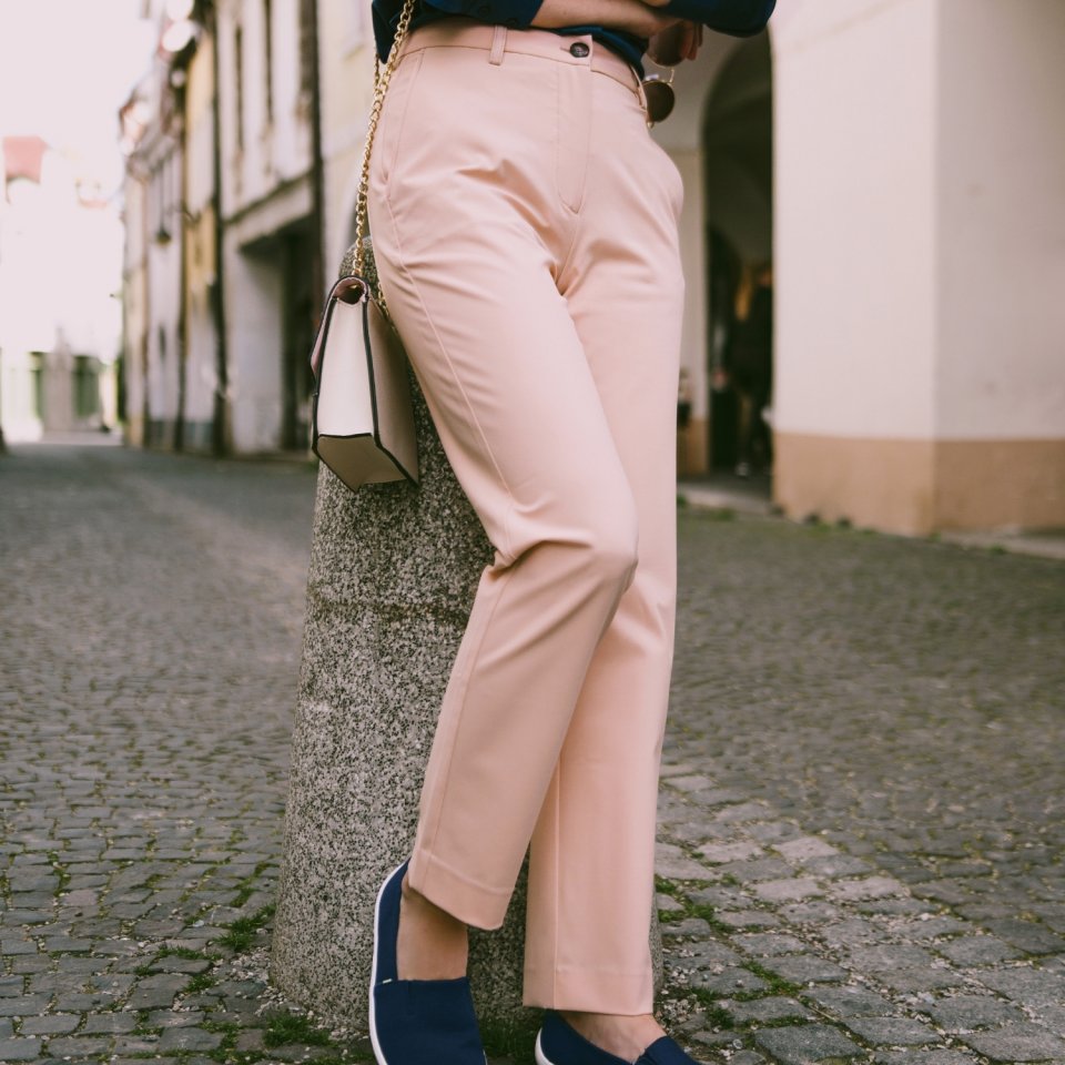 Women's Pants Be Lenka Essentials - Nude pink