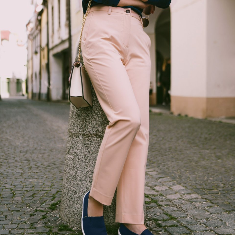 Women's Pants Be Lenka Essentials - Nude pink