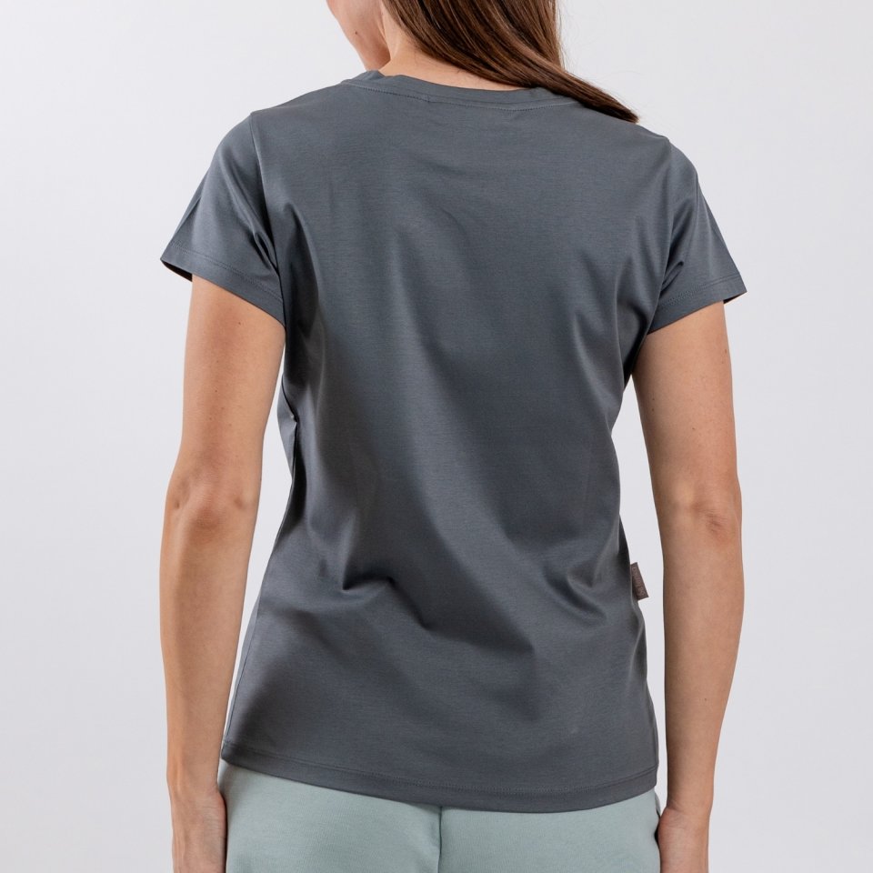 Women's Round Neck t-shirt Be Lenka Essentials - Grey
