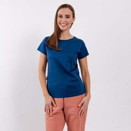Dámske tričko s okrúhlym výstrihom Be Lenka Essentials - Navy
